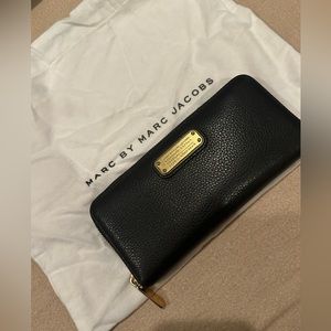 Marc by Marc Jacobs black leather wallet